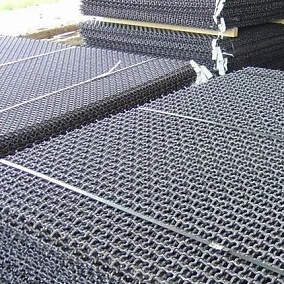 Купить сетку канилированную рифлёную сталь 45 11x11x3 мм в Екатеринбурге