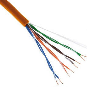 Купить кабель для компьютерных сетей НВПЭ 2x2x0.52 мм в Екатеринбурге