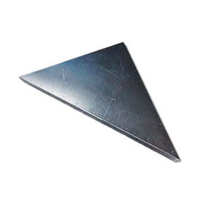 Купить пластину стальную треугольную 120х400х20 мм Ст3 в Екатеринбурге