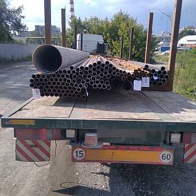 Купить трубу стальную 09г2с 76x5 мм в Екатеринбурге